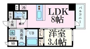 I-STAGE住吉町の物件間取画像